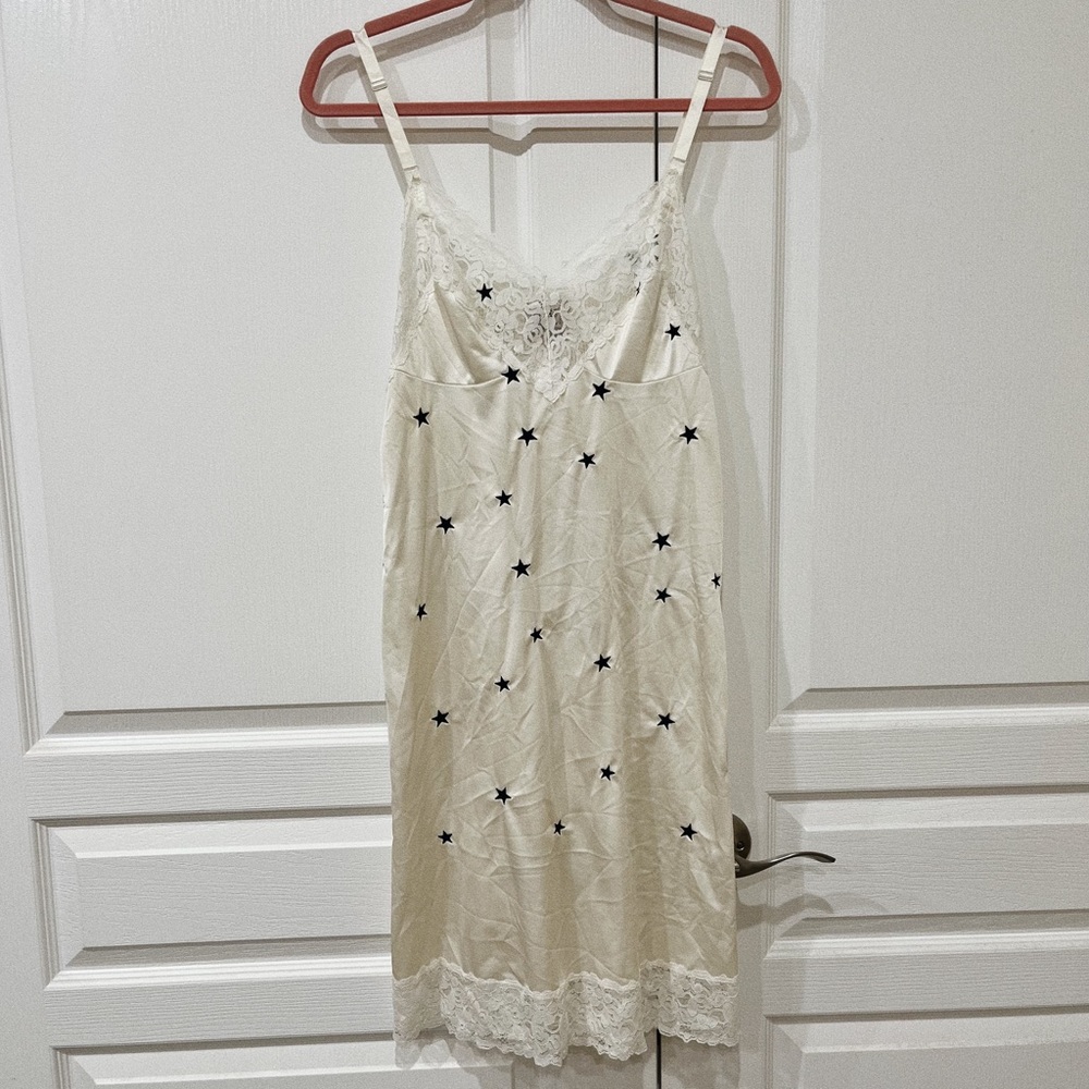 LF Vintage Reworked Star Slip Dress